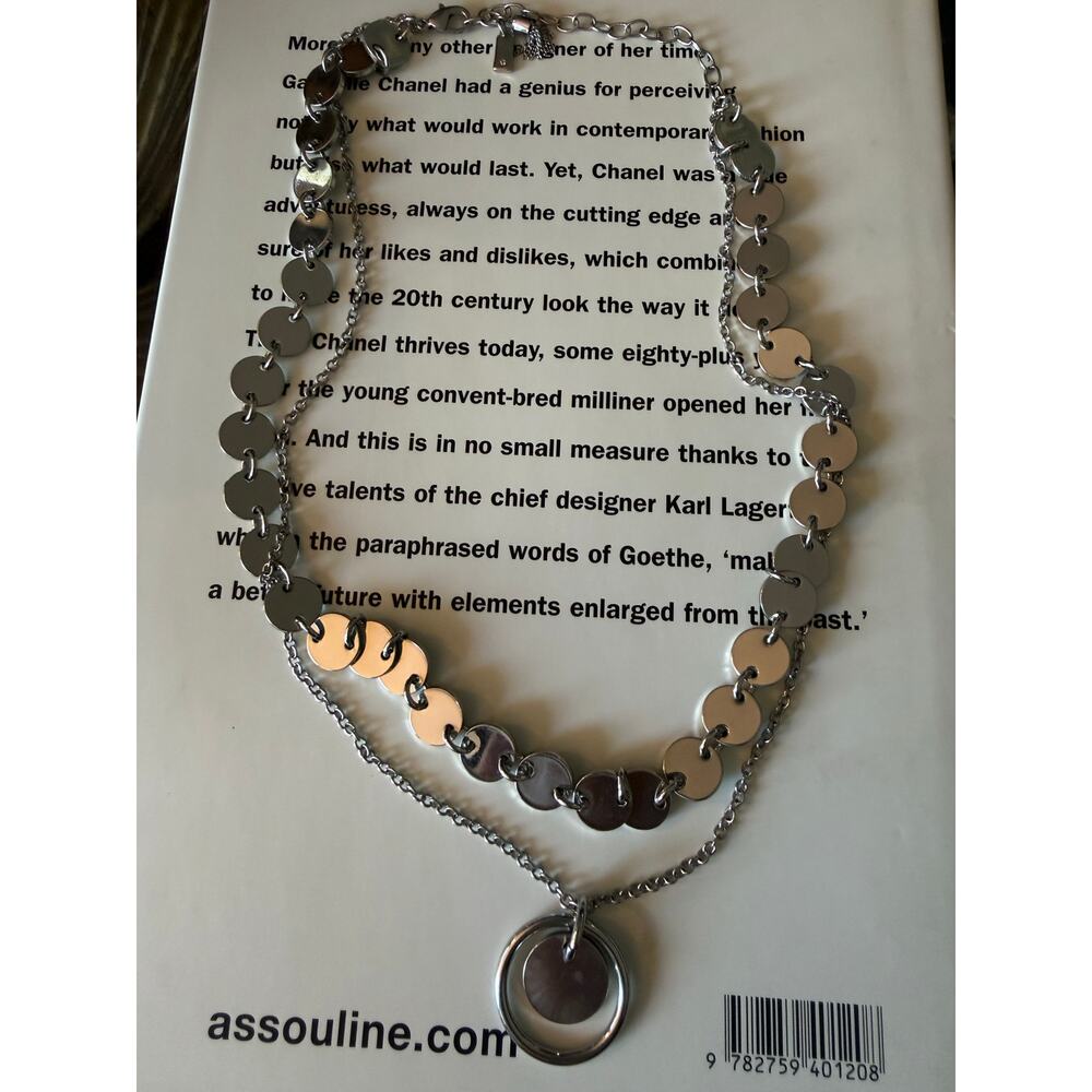 Victoria Secret Silver Chain Multi-Layered Bracelet